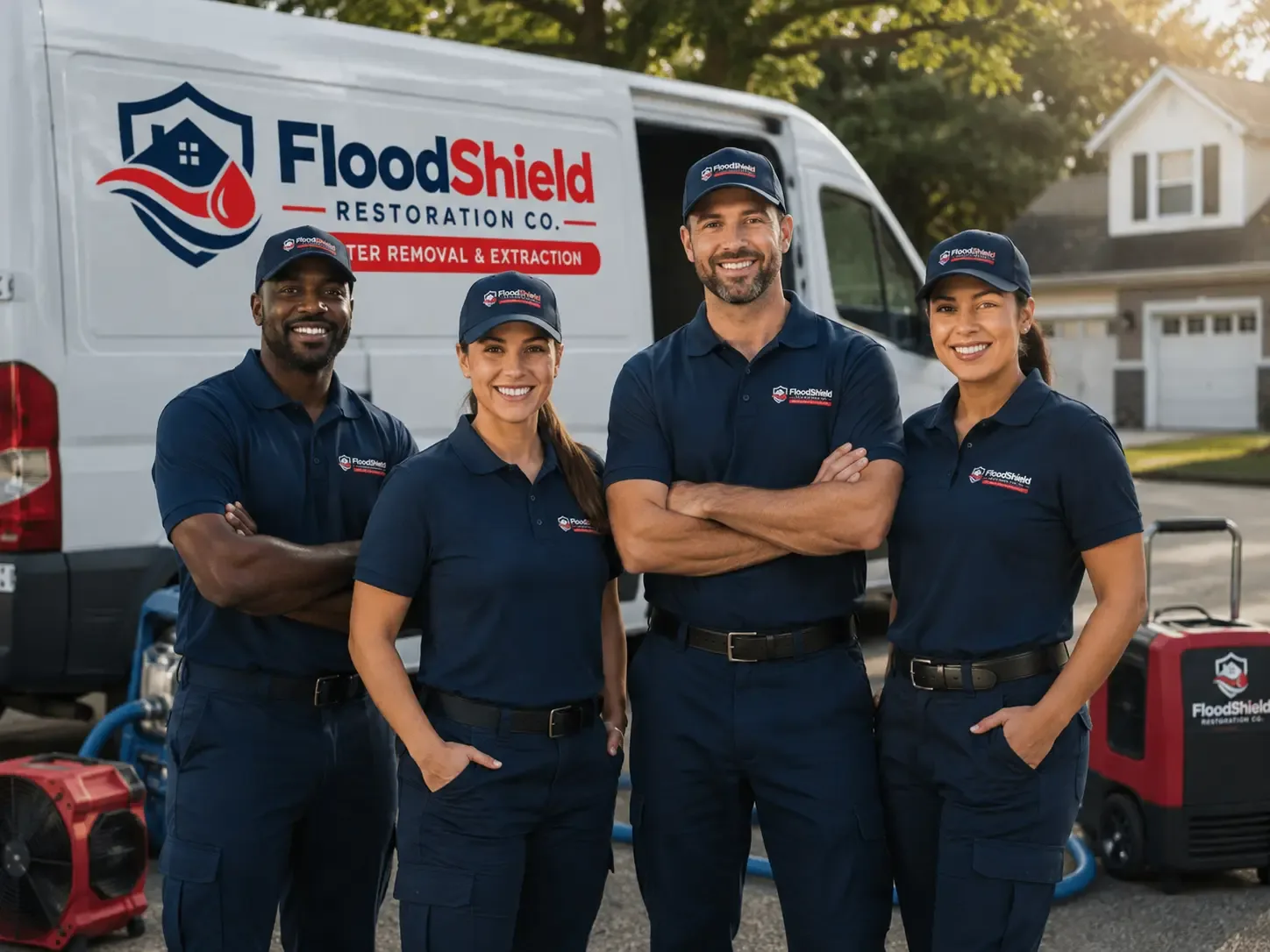 Flood Damage Restoration company in Lewisville, IN